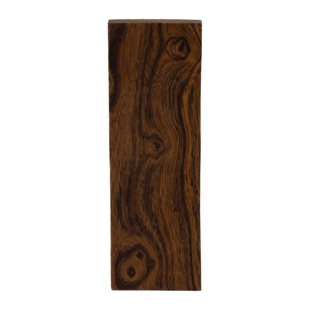 Bookmatched Ironwood Knife Handle Scales – Natural Wood Knife Scales – Knife Scales for DIY Crafts – Ironwood Knife Handle Material – Size 5 1/8 x 1 3/4 x 1/2 inches – 1 Pair