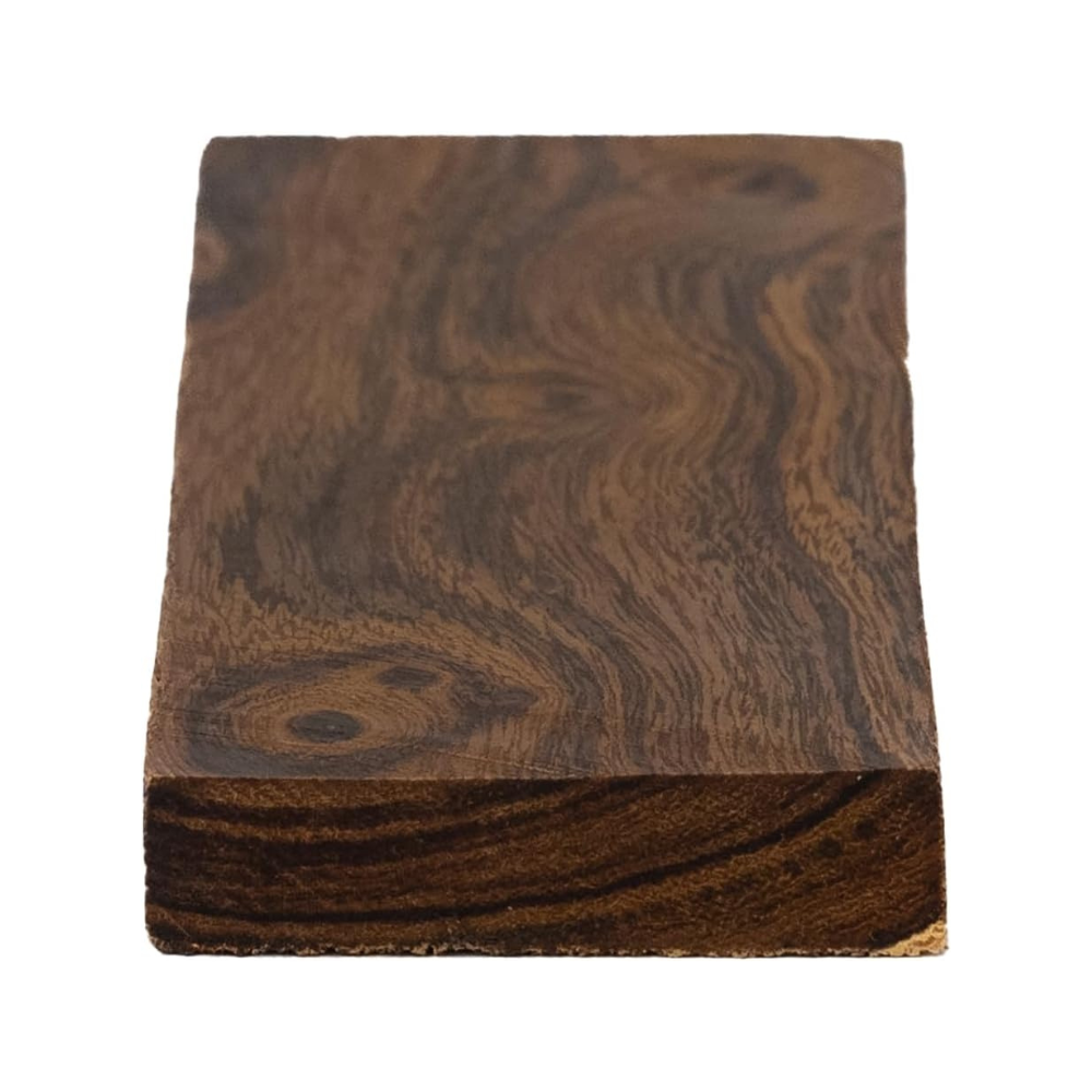 Bookmatched Ironwood Knife Handle Scales – Natural Wood Knife Scales – Knife Scales for DIY Crafts – Ironwood Knife Handle Material – Size 5 x 1 5/8 x 3/8 inches – 1 Pair