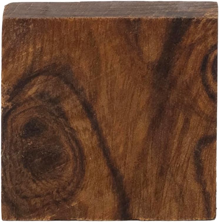 Rings Ironwood Blanks – Wood Ring Materials for Wood Jewelry Ring Making – Wood Blanks Ring Craft – Wood Blanks for DIY – Size 1.5 x 1.5 x 0.5 inches – Pack of 10
