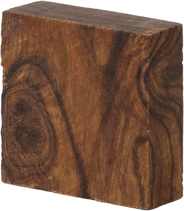 Rings Ironwood Blanks – Wood Ring Materials for Wood Jewelry Ring Making – Wood Blanks Ring Craft – Wood Blanks for DIY – Size 1.5 x 1.5 x 0.5 inches – Pack of 10