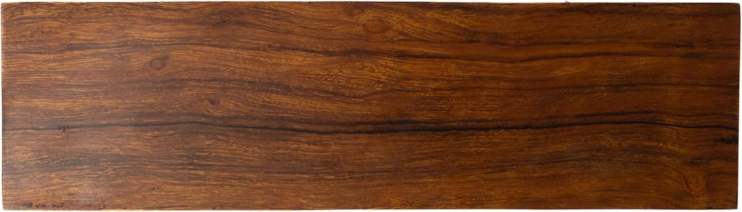 Bookmatched Ironwood Knife Handle Scales – Natural Wood Knife Scales – Knife Scales for DIY Crafts – Ironwood Knife Handle Material – Size 12.5 x 3.5 x 0.5 inches – 1 Pair