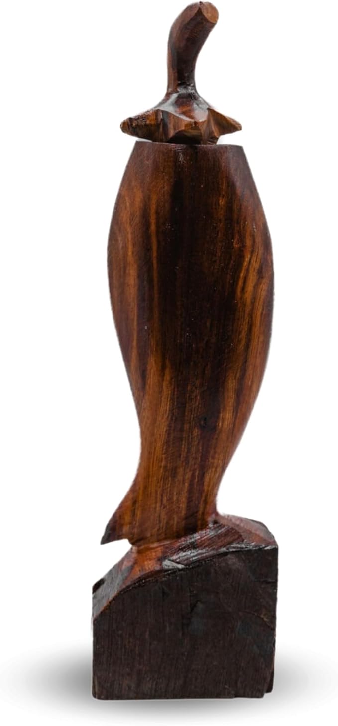ECAP LLC Ironwood Pepper Grinder – Manual Spice Grinder & Chili Pepper Mill, Salt Grinder, Herb Crusher Handmade Wooden Pepper Mill Grinder for Chiltepin Pepper– Durable Kitchen Mortar and Pestle Set