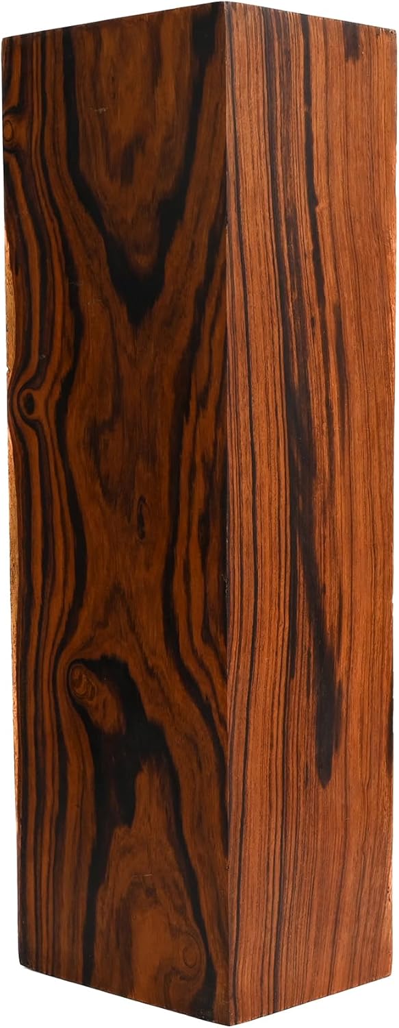 IECAP LLC Pack of 1 Hardwood Desert Ironwood Blank, Exotic Wood – Woodchucks Wood – Natural Wood for Woodworking, Woodturning and DIY Crafts – Ironwood Lumber Turning Blanks – Size 12 x 3 x 3 inches