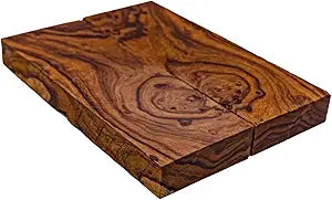 Rare Desert Ironwood knife Scales 1 Pair – Hand-Selected Exotic Hardwood with Unique Burl & Grain Patterns A++ Grade Premiu- Knife Handle Blanks – Size 5 1/8 x 1 3/4 x 1/2 inches (Copy)