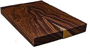 Rare Desert Ironwood knife Scales 1 Pair – Hand-Selected Exotic Hardwood with Unique Burl & Grain Patterns A++ Grade Premiu- Knife Handle Blanks – Size 5 1/8 x 1 3/4 x 1/2 inches