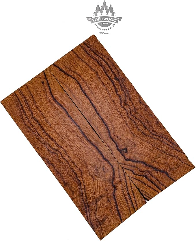 Rare Desert Ironwood knife Scales 1 Pair – Hand-Selected Exotic Hardwood with Unique Burl & Grain Patterns A++ Grade Premiu- Knife Handle Blanks – Size 5 1/8 x 1 3/4 x 1/2 inches