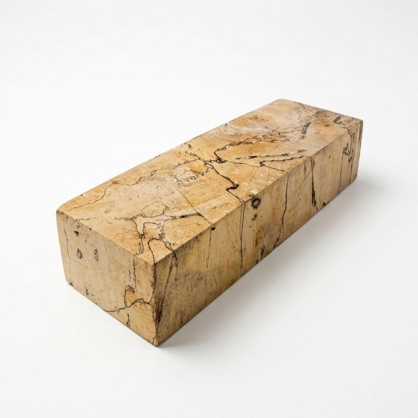 Spalted Tamarind Exotic Hardwood Blanks – Stabilized Wood for Pen Turning - Knife Scales & DIY Woodturning – 5.90 x 1.96 x 1.18 in