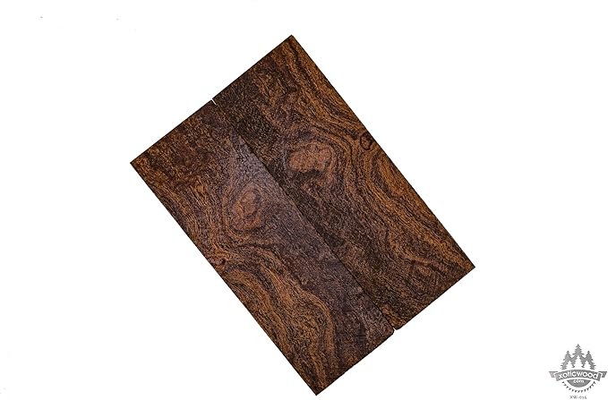 Rare Desert Ironwood knife Scales 1 Pair – Hand-Selected Exotic Hardwood with Unique Burl & Grain Patterns A++ Grade Premiu- Knife Handle Blanks – Size 5 1/8 x 1 3/4 x 1/2 inches (Copy)