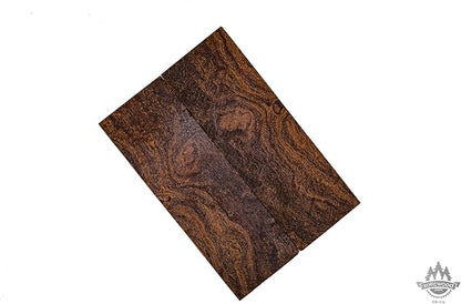 Rare Desert Ironwood knife Scales 1 Pair – Hand-Selected Exotic Hardwood with Unique Burl & Grain Patterns A++ Grade Premiu- Knife Handle Blanks – Size 5 1/8 x 1 3/4 x 1/2 inches (Copy)