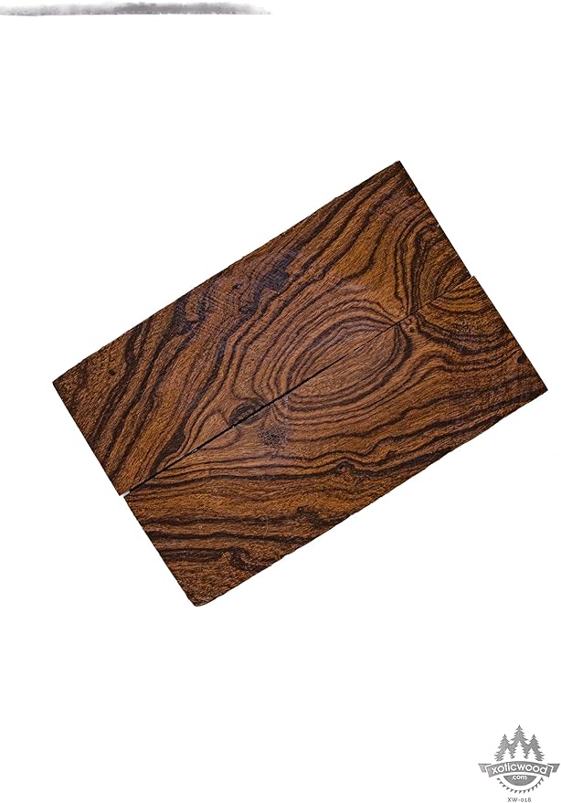Rare Desert Ironwood knife Scales 1 Pair – Hand-Selected Exotic Hardwood with Unique Burl & Grain Patterns A++ Grade Premiu- Knife Handle Blanks – Size 5 1/8 x 1 3/4 x 1/2 inches