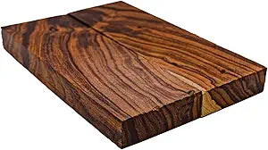 Rare Desert Ironwood knife Scales 1 Pair – Hand-Selected Exotic Hardwood with Unique Burl & Grain Patterns A++ Grade Premiu- Knife Handle Blanks – Size 5 1/8 x 1 3/4 x 1/2 inches