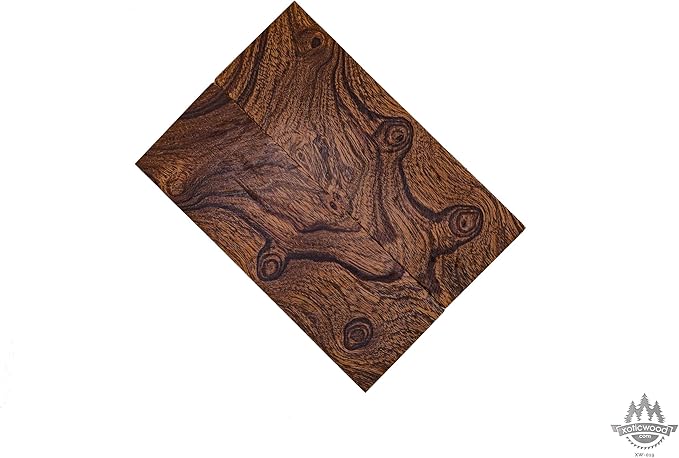 Rare Desert Ironwood knife Scales 1 Pair – Hand-Selected Exotic Hardwood with Unique Burl & Grain Patterns A++ Grade Premiu- Knife Handle Blanks – Size 5 1/8 x 1 3/4 x 1/2 inches