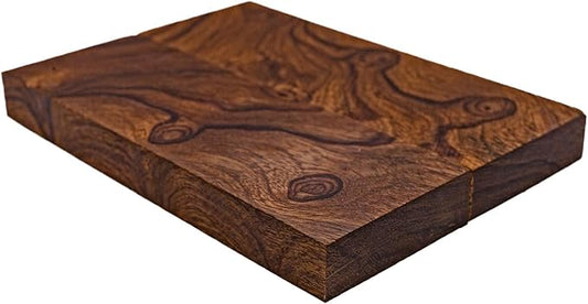 Rare Desert Ironwood knife Scales 1 Pair – Hand-Selected Exotic Hardwood with Unique Burl & Grain Patterns A++ Grade Premiu- Knife Handle Blanks – Size 5 1/8 x 1 3/4 x 1/2 inches
