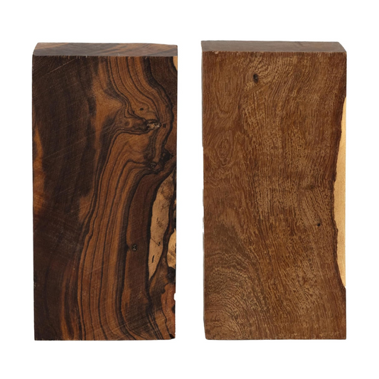 Hardwood Ironwood Blanks, Exotic Wood – Woodchucks Wood – Hardwood Lumber – Natural Wood for DIY Crafts – Ironwood Lumber Turning Blanks – Size 6 x 3 x 2 inches Pack of 2