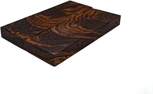 Rare Desert Ironwood knife Scales 1 Pair – Hand-Selected Exotic Hardwood with Unique Burl & Grain Patterns A++ Grade Premiu- Knife Handle Blanks – Size 5 1/8 x 1 3/4 x 1/2 inches