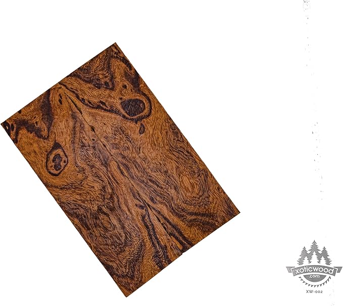 Rare Desert Ironwood knife Scales 1 Pair – Hand-Selected Exotic Hardwood with Unique Burl & Grain Patterns A++ Grade Premiu- Knife Handle Blanks – Size 5 1/8 x 1 3/4 x 1/2 inches