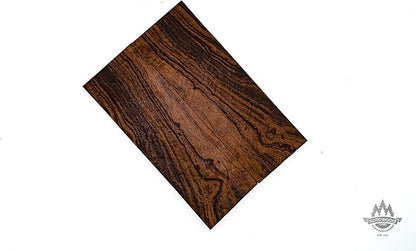 Rare Desert Ironwood knife Scales 1 Pair – Hand-Selected Exotic Hardwood with Unique Burl & Grain Patterns A++ Grade Premiu- Knife Handle Blanks – Size 5 1/8 x 1 3/4 x 1/2 inches