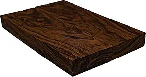 Rare Desert Ironwood knife Scales 1 Pair – Hand-Selected Exotic Hardwood with Unique Burl & Grain Patterns A++ Grade Premiu- Knife Handle Blanks – Size 5 1/8 x 1 3/4 x 1/2 inches