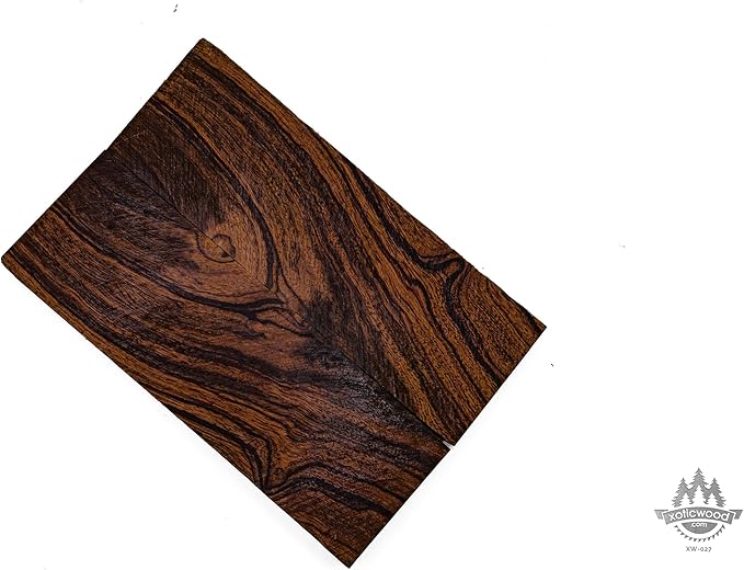 Rare Desert Ironwood knife Scales 1 Pair – Hand-Selected Exotic Hardwood with Unique Burl & Grain Patterns A++ Grade Premiu- Knife Handle Blanks – Size 5 1/8 x 1 3/4 x 1/2 inches