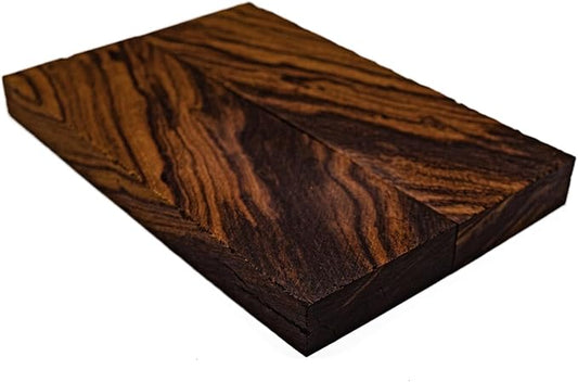 Rare Desert Ironwood knife Scales 1 Pair – Hand-Selected Exotic Hardwood with Unique Burl & Grain Patterns A++ Grade Premiu- Knife Handle Blanks – Size 5 1/8 x 1 3/4 x 1/2 inches