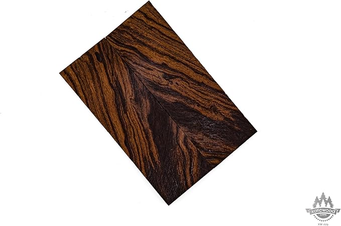 Rare Desert Ironwood knife Scales 1 Pair – Hand-Selected Exotic Hardwood with Unique Burl & Grain Patterns A++ Grade Premiu- Knife Handle Blanks – Size 5 1/8 x 1 3/4 x 1/2 inches