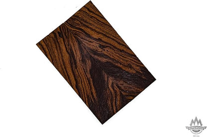 Rare Desert Ironwood knife Scales 1 Pair – Hand-Selected Exotic Hardwood with Unique Burl & Grain Patterns A++ Grade Premiu- Knife Handle Blanks – Size 5 1/8 x 1 3/4 x 1/2 inches