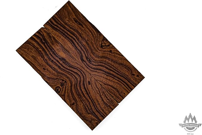 Rare Desert Ironwood knife Scales 1 Pair – Hand-Selected Exotic Hardwood with Unique Burl & Grain Patterns A++ Grade Premiu- Knife Handle Blanks – Size 5 1/8 x 1 3/4 x 1/2 inches