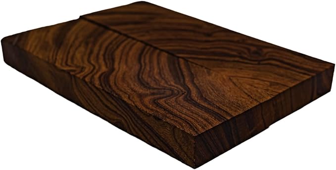 Rare Desert Ironwood knife Scales 1 Pair – Hand-Selected Exotic Hardwood with Unique Burl & Grain Patterns A++ Grade Premiu- Knife Handle Blanks – Size 5 1/8 x 1 3/4 x 1/2 inches