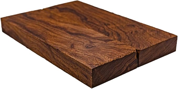 Rare Desert Ironwood knife Scales 1 Pair – Hand-Selected Exotic Hardwood with Unique Burl & Grain Patterns A++ Grade Premiu- Knife Handle Blanks – Size 5 1/8 x 1 3/4 x 1/2 inches