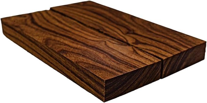 Rare Desert Ironwood knife Scales 1 Pair – Hand-Selected Exotic Hardwood with Unique Burl & Grain Patterns A++ Grade Premiu- Knife Handle Blanks – Size 5 1/8 x 1 3/4 x 1/2 inches