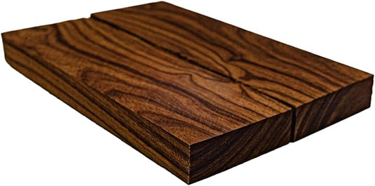 Rare Desert Ironwood knife Scales 1 Pair – Hand-Selected Exotic Hardwood with Unique Burl & Grain Patterns A++ Grade Premiu- Knife Handle Blanks – Size 5 1/8 x 1 3/4 x 1/2 inches