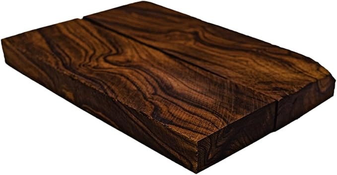 Rare Desert Ironwood knife Scales 1 Pair – Hand-Selected Exotic Hardwood with Unique Burl & Grain Patterns A++ Grade Premiu- Knife Handle Blanks – Size 5 1/8 x 1 3/4 x 1/2 inches