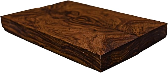 Rare Desert Ironwood knife Scales 1 Pair – Hand-Selected Exotic Hardwood with Unique Burl & Grain Patterns A++ Grade Premiu- Knife Handle Blanks – Size 5 1/8 x 1 3/4 x 1/2 inches