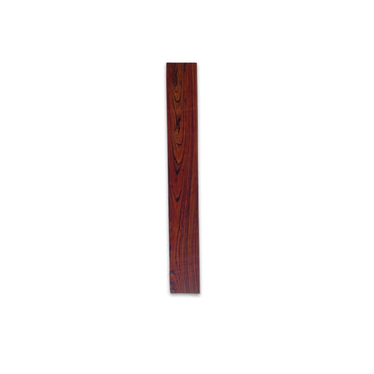 IECAP LLC Cocobolo Wood Guitar Fretboard Blanks Fingerboard Neck for Acoustic Guitars Diy Cigar box Electric Accessories Replacement Parts Fret Finger board Blank 18” x 2.5” x 0.25”