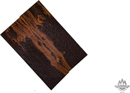 Rare Desert Ironwood knife Scales 1 Pair – Hand-Selected Exotic Hardwood with Unique Burl & Grain Patterns A++ Grade Premiu- Knife Handle Blanks – Size 5 1/8 x 1 3/4 x 1/2 inches