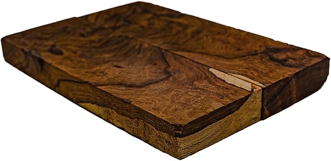 Rare Desert Ironwood knife Scales 1 Pair – Hand-Selected Exotic Hardwood with Unique Burl & Grain Patterns A++ Grade Premiu- Knife Handle Blanks – Size 5 1/8 x 1 3/4 x 1/2 inches