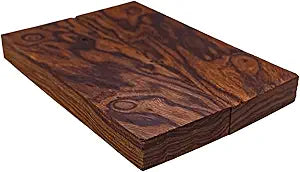 Rare Desert Ironwood knife Scales 1 Pair – Hand-Selected Exotic Hardwood with Unique Burl & Grain Patterns A++ Grade Premiu- Knife Handle Blanks – Size 5 1/8 x 1 3/4 x 1/2 inches