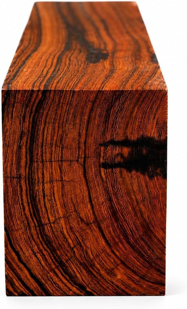 Hardwood Ironwood Blanks, Exotic Wood – Woodchucks Wood – Hardwood Lumber – Natural Wood for DIY Crafts – Ironwood Lumber Turning Blanks – Size 12 x 4 x 3 inches – Pack of 1