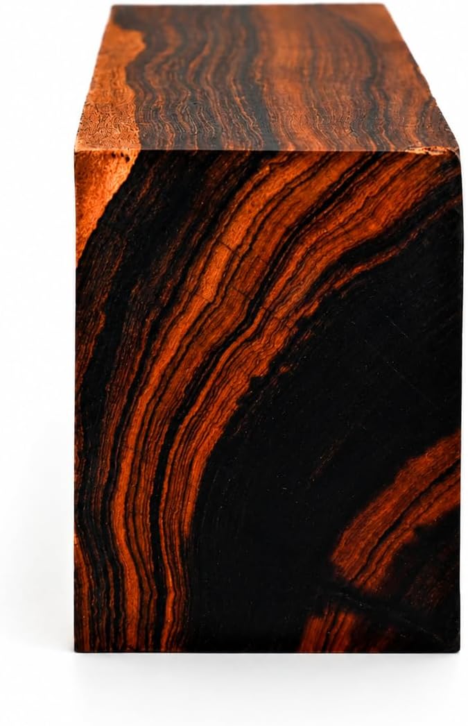 Hardwood Ironwood Blanks, Exotic Wood – Woodchucks Wood – Hardwood Lumber – Natural Wood for DIY Crafts – Ironwood Lumber Turning Blanks – Size 10 x 4 x 3 inches – Pack of 1