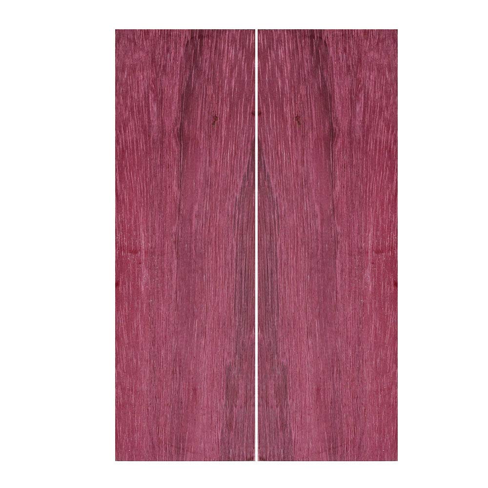 Purple Heart Wood Knife Handle Scales – Natural Wood DIY