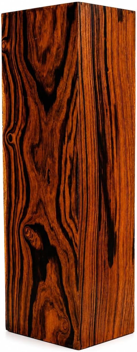 Hardwood Ironwood Blanks, Exotic Wood – Woodchucks Wood – Hardwood Lumber – Natural Wood for DIY Crafts – Ironwood Lumber Turning Blanks – Size 12 x 4 x 3 inches – Pack of 1