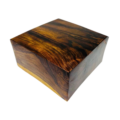 Hardwood Ironwood Blanks, Exotic Wood – Woodchucks Wood – Hardwood Lumber – Natural Wood for DIY Crafts – Ironwood Lumber Turning Blanks – Size 6 x 6 x 3 inches – Pack of 1