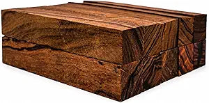 IECAP LLC Desert Ironwood Pen Blanks Pack of 10 – Exotic Wood Pen Blanks for Turning- Woodworking and Woodturning – Pen Turning Supplies DIY Pen Crafts (5 x 0.75 x 0.75 Inches)