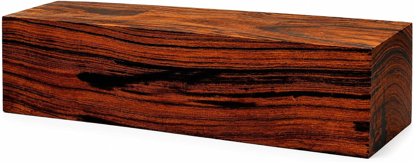 Hardwood Ironwood Blanks, Exotic Wood – Woodchucks Wood – Hardwood Lumber – Natural Wood for DIY Crafts – Ironwood Lumber Turning Blanks – Size 12 x 4 x 3 inches – Pack of 1