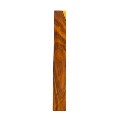 IECAP LLC Cocobolo Wood Guitar Fretboard Blanks Fingerboard Neck for Acoustic Guitars Diy Cigar box Electric Accessories Replacement Parts Fret Finger board Blank 18” x 2.5” x 0.25”