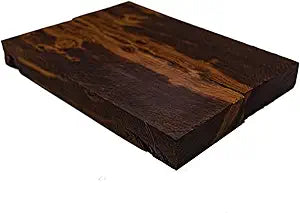 Rare Desert Ironwood knife Scales 1 Pair – Hand-Selected Exotic Hardwood with Unique Burl & Grain Patterns A++ Grade Premiu- Knife Handle Blanks – Size 5 1/8 x 1 3/4 x 1/2 inches