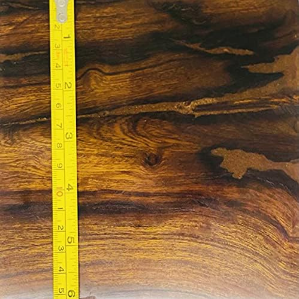 Hardwood Ironwood Blanks, Exotic Wood – Woodchucks Wood – Hardwood Lumber – Natural Wood for DIY Crafts – Ironwood Lumber Turning Blanks – Size 6 x 6 x 3 inches – Pack of 1