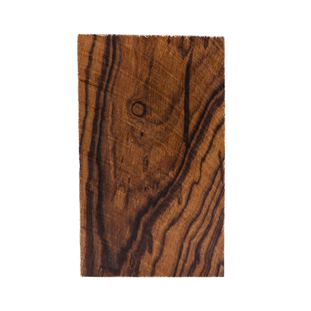 IECAP LLC Desert Ironwood Blanks — Grade B, Pack of 1 — Exotic Hard Wood Block for Woodworking, Carving, Turning Blanks, Handle Scales, Art and DIY Crafts — Natural Hardwood Lumber — 5 x 3 x 1 Inches