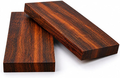 Bookmatched Ironwood Knife Handle Scales – Natural Wood Knife Scales – Knife Scales for DIY Crafts – Ironwood Knife Handle Material – Size 6 x 2 x 0.5 inches – 1 Pair