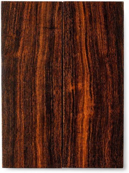 Bookmatched Ironwood Knife Handle Scales – Natural Wood Knife Scales – Knife Scales for DIY Crafts – Ironwood Knife Handle Material – Size 6 x 2 x 0.5 inches – 1 Pair